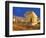 France, Provence, Nimes, Maison Caree at Night-Shaun Egan-Framed Photographic Print