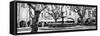 France Provence Panoramic Collection - Place aux Herbes d'Uz�B&W-Philippe Hugonnard-Framed Stretched Canvas