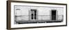 France Provence Panoramic Collection - Provencal Balcony II B&W-Philippe Hugonnard-Framed Photographic Print