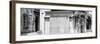 France Provence Panoramic Collection - Provencal French Store B&W - Uzès-Philippe Hugonnard-Framed Photographic Print