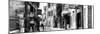 France Provence Panoramic Collection - Provencal Street B&W - Uzès-Philippe Hugonnard-Mounted Photographic Print