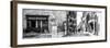 France Provence Panoramic Collection - Typical Provencal Street B&W-Philippe Hugonnard-Framed Photographic Print