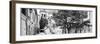 France Provence Panoramic Collection - Uz�Architecture B&W-Philippe Hugonnard-Framed Photographic Print
