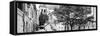 France Provence Panoramic Collection - Uz�Architecture B&W-Philippe Hugonnard-Framed Stretched Canvas