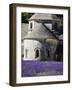 France, Provence, Seananque Abbey, Seananque Abbey with Lavender in Full Bloom-Terry Eggers-Framed Photographic Print