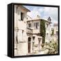 France Provence Square Collection - Provencal City-Philippe Hugonnard-Framed Stretched Canvas