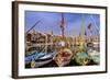 France, Provence, Var, Sanary-Sur-Mer, Harbour-Udo Siebig-Framed Photographic Print