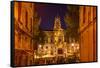 France, Provence, Vaucluse, Avignon, Place De L'Horloge, City Hall-Udo Siebig-Framed Stretched Canvas