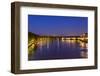 France, Provence, Vaucluse, Avignon, Rh™ne Shore-Udo Siebig-Framed Photographic Print