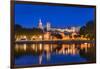 France, Provence, Vaucluse, Avignon, Rh™ne Shore-Udo Siebig-Framed Photographic Print