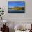France, Provence, Vaucluse, Avignon, Rh™ne Shore-Udo Siebig-Framed Stretched Canvas displayed on a wall
