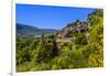 France, Provence, Vaucluse, Bonnieux, View of the Village-Udo Siebig-Framed Photographic Print