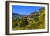 France, Provence, Vaucluse, Bonnieux, View of the Village-Udo Siebig-Framed Photographic Print