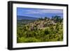 France, Provence, Vaucluse, Bonnieux, View of the Village-Udo Siebig-Framed Photographic Print