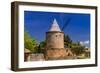 France, Provence, Vaucluse, Goult, Historical Windmill "Moulin De JŽrusalem-Udo Siebig-Framed Photographic Print