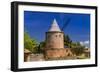 France, Provence, Vaucluse, Goult, Historical Windmill "Moulin De JŽrusalem-Udo Siebig-Framed Photographic Print