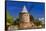 France, Provence, Vaucluse, Goult, Historical Windmill "Moulin De JŽrusalem-Udo Siebig-Framed Stretched Canvas