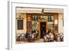 France, Provence, Vaucluse, Lourmarin, Old Town, Bistro-Udo Siebig-Framed Photographic Print