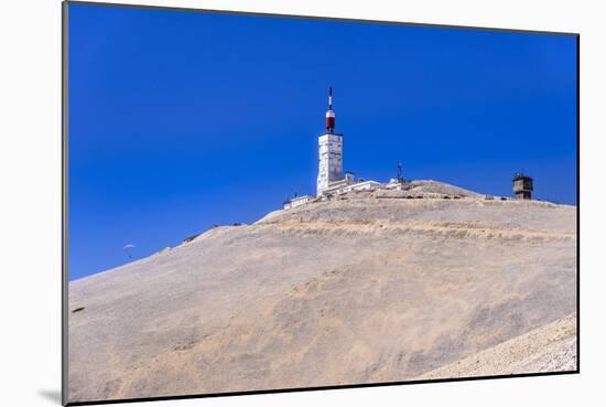 France, Provence, Vaucluse, Malauc?ne, Mont Ventoux, Summit with Transmitting Station-Udo Siebig-Mounted Photographic Print