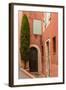 France, Provence, Vaucluse, Roussillon, Old Town, House Facade-Udo Siebig-Framed Photographic Print