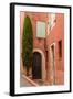 France, Provence, Vaucluse, Roussillon, Old Town, House Facade-Udo Siebig-Framed Photographic Print