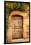 France, Provence, Vaucluse, Roussillon, Old Town, House Facade-Udo Siebig-Framed Photographic Print