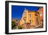 France, Provence, Vaucluse, Roussillon, Old Town-Udo Siebig-Framed Photographic Print