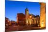 France, Provence, Vaucluse, Roussillon, Town Hall Square, Church-Udo Siebig-Mounted Photographic Print
