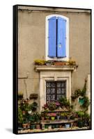 France, Provence, Vaucluse, Saint-Saturnin-L?s-Apt, Architecture Detail-Udo Siebig-Framed Stretched Canvas