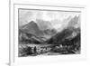 France Pyrenees-Thomas Allom-Framed Art Print