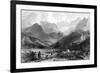 France Pyrenees-Thomas Allom-Framed Art Print