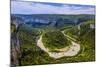 France, Rh™ne-Alpes, Ard?che, Saint-Martin-D'Ard?che, Gorges De L'Ard?che, Cirque De La Madeleine-Udo Siebig-Mounted Photographic Print