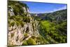 France, Rh™ne-Alpes, Ard?che, Vallon-Pont-D'Arc, Gorges De L'Ard?che, BelvŽd?re De La CathŽdrale-Udo Siebig-Mounted Photographic Print