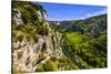 France, Rh™ne-Alpes, Ard?che, Vallon-Pont-D'Arc, Gorges De L'Ard?che, BelvŽd?re De La CathŽdrale-Udo Siebig-Stretched Canvas