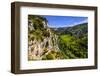 France, Rh™ne-Alpes, Ard?che, Vallon-Pont-D'Arc, Gorges De L'Ard?che, BelvŽd?re De La CathŽdrale-Udo Siebig-Framed Photographic Print