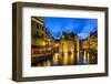 France, Rh™ne-Alpes, Haute-Savoie, Annecy, River Thiou, Old Town, Palais De L'Isle-Udo Siebig-Framed Photographic Print