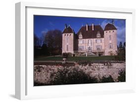 France, Rhône-Alpes, Filain Castle-null-Framed Giclee Print