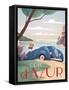 France Riviera-Martin Wickstrom-Framed Stretched Canvas