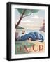 France Riviera-Martin Wickstrom-Framed Giclee Print