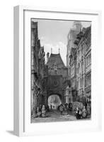 France Rouen-Thomas Allom-Framed Art Print