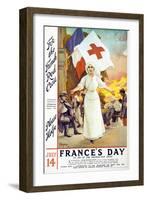 France's Day, 1915-null-Framed Giclee Print