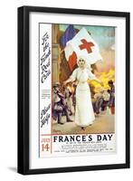 France's Day, 1915-null-Framed Giclee Print