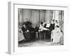 France, Saint-Germain-En-Laye, Claude Debussy and Family at their Luzancy House-null-Framed Giclee Print