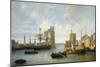 France, Ships in La Rochelle Harbor in 1849-Edouard Vuillard-Mounted Giclee Print