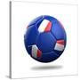 France Soccer Ball-pling-Stretched Canvas