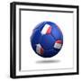 France Soccer Ball-pling-Framed Premium Giclee Print