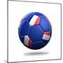 France Soccer Ball-pling-Mounted Premium Giclee Print