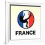 France Soccer-null-Framed Giclee Print