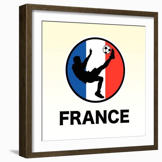 France Soccer-null-Framed Giclee Print