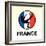 France Soccer-null-Framed Premium Giclee Print